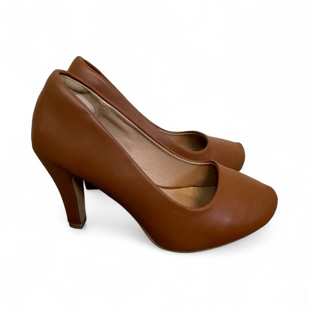 Trary Elegant Brown 7 Women's Heels
